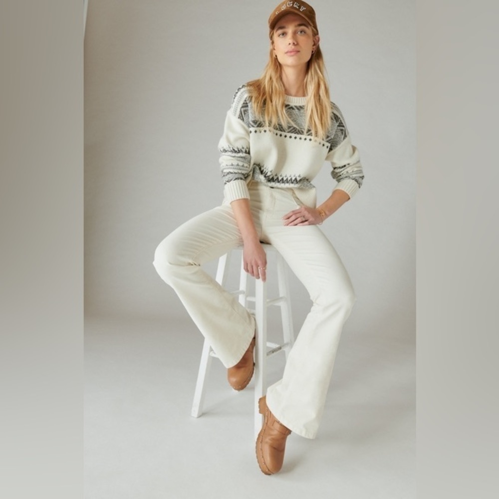 Lucky Brand Farrah Flare High Rise Jeans
